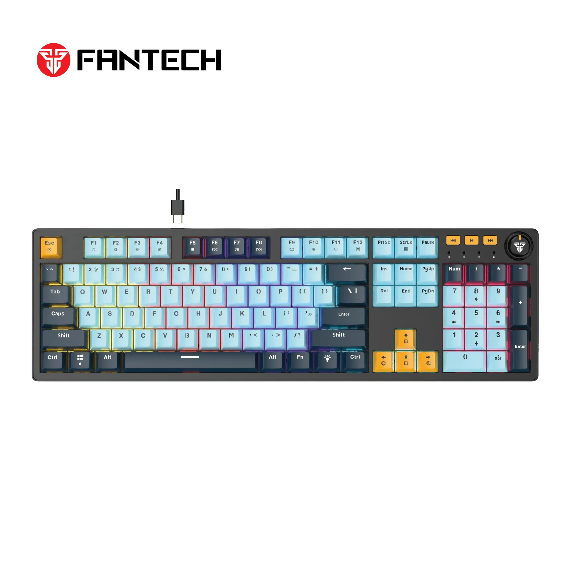 Fantech MK893s ATOM107s Mechanical Gaming Keyboard Fantech MK893s ATOM107s Mechanical Gaming Keyboard